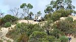 24-DJ digs in on the crest of a soft Border Track dune